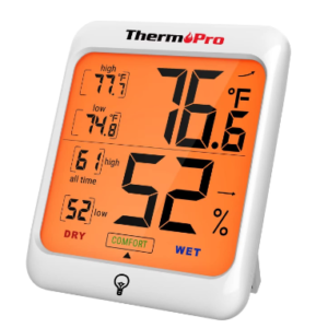 ThermoPro, Termômetro E Higrômetro Digital