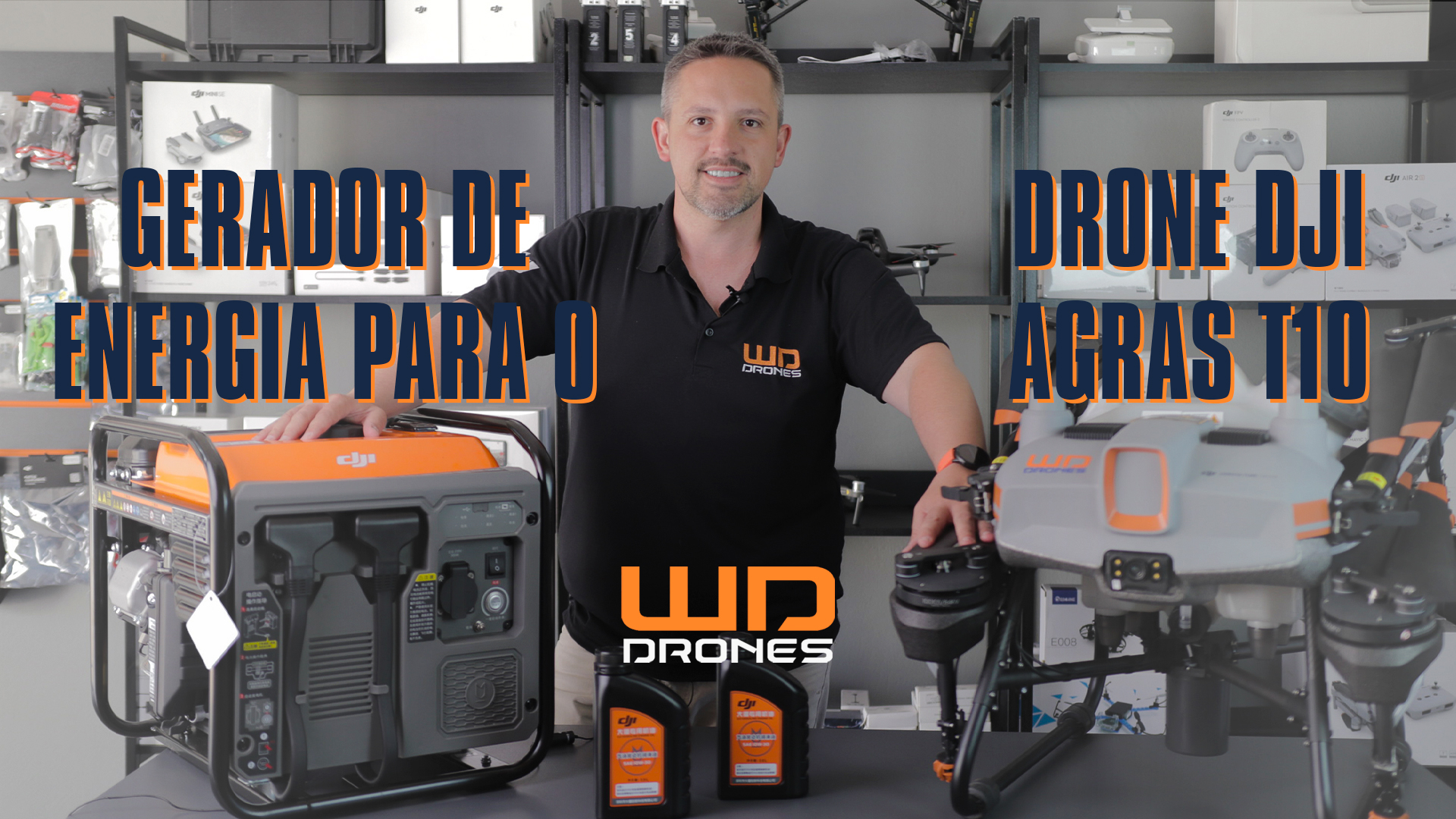 Gerador para o Drone de Pulverização DJI Agras T10