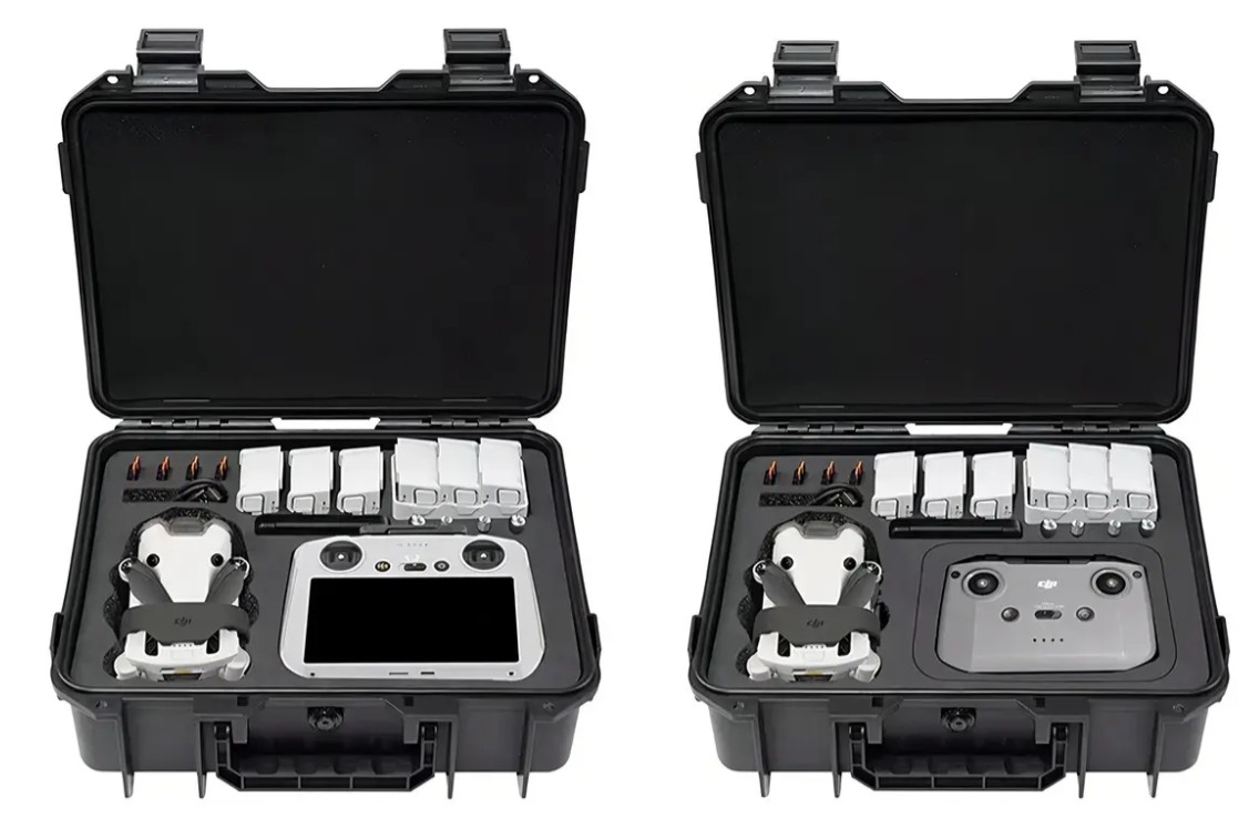 Maleta Rígida Para Drones DJI Mini 3/Mini 3 Pro e Mini 4 Pro - Imagem 2