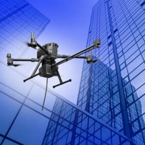 DJI Matrice 350RTK – Limpeza de Fachada